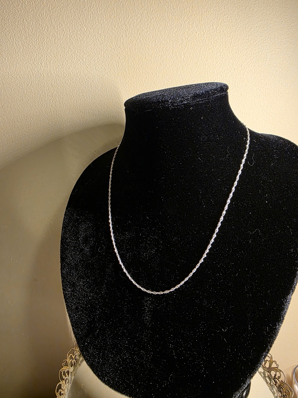 ✨️✨️ Sterling Silver 925 Twisted Link Necklace - Silver